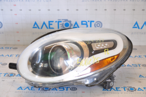 Headlight front left bare Fiat 500L 14-19 for polishing