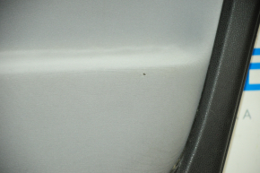 Door trim card front right Fiat 500L 14-17 black with gray insert, tear, scratches, for dry cleaning