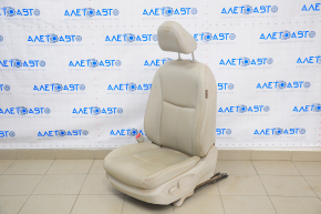 Driver's seat Infiniti Q50 14-16 with airbag, electric, leather, gray, dry-cleanable