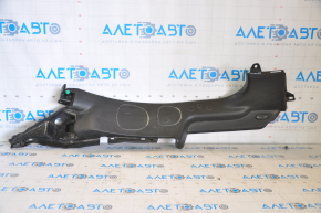 Door sill trim rear left Fiat 500L 14-19 black, scratches