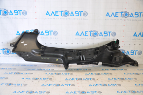 Door sill trim rear left Fiat 500L 14-19 black, scratches