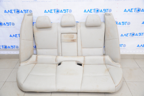 Rear row of seats 2nd row Infiniti Q50 14-16 grey leather, separate backrest for dry cleaning