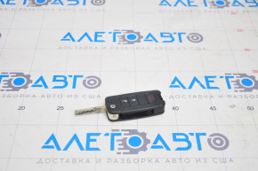 Key Jeep Renegade 15-18 3 buttons, folding