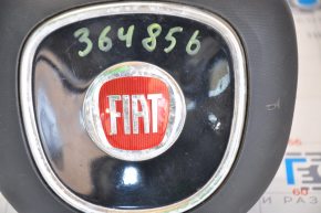Airbag in steering wheel driver Fiat 500L 14-17 scratches, cobweb on emblem