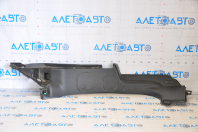 Door sill trim rear right Fiat 500L 14-19 black, rubbed