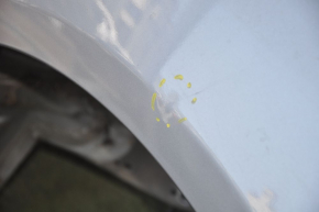 Quarter wing rear left Hyundai Sonata 11-12 silver, poke