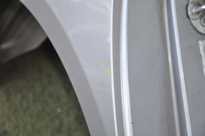 Quarter wing rear right Hyundai Sonata 11-12 silver, pokes