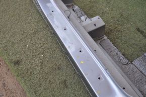 Front quarter right Hyundai Sonata 11-15 silver with central pillar, pokes