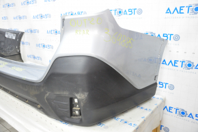 Rear bumper bare Subaru Outback 20-22 silver + structure, bumps, scratches
