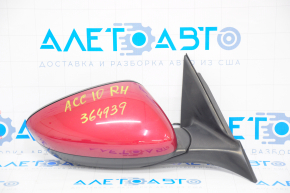 Side mirror right assembly Honda Accord 18-22 3 pins, red