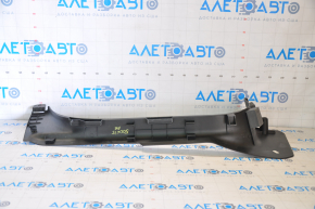 Door sill trim front right Fiat 500L 14-19 black, scratches, broken fastening
