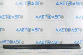 Door trim lower front left Nissan Rogue 14-20 black, worn