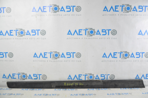 Door trim lower front left Nissan Rogue 14-20 black, worn