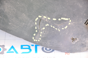 Rear right mudguard liner Fiat 500L 14-19 torn