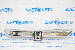 Honda Accord 18-20 Radiator Grille Molding Light Chrome With Fastener And Badge