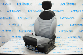 Driver's seat Fiat 500L 14-16 without airbag, mechanical, cloth gray with black inserts
