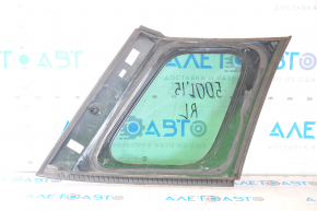 Window blind glass rear left Fiat 500L 14-19 spider web