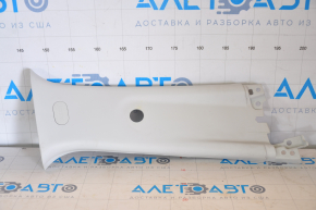 Center pillar trim upper belt right Fiat 500L 14-19 gray, scratches
