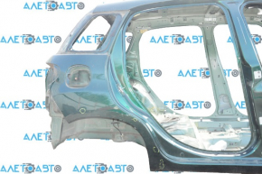 Quarter wing rear right Fiat 500L 14-19 green, pokes, on the body