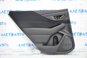 Door trim card rear left Subaru Outback 20-23 cloth black