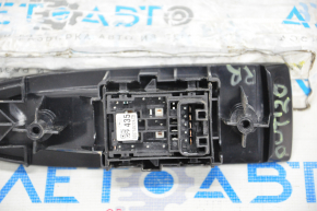 Rear right window lift control Subaru Outback 20-23 black, with overlay
