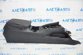 Console center armrest and cup holders Subaru Outback 20-20 black