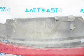 Rear bumper bare Mazda 6 13-17 usa red 41V, missing fragments, torn, broken, pressed, scratched