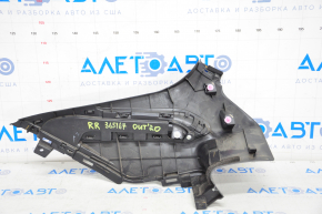 Rear pillar trim right rear Subaru Outback 20-25 black, scratch