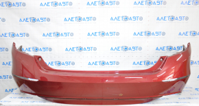 Rear bumper bare Honda Accord 18-22 red breaks in fasteners, filed down