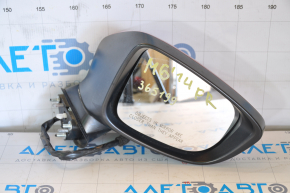 Side mirror right Mazda 6 13-16 7 pins, BSM, turn signal, red