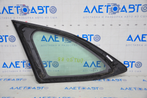 Window blind glass rear right Subaru Outback 20-23 green, with chrome molding