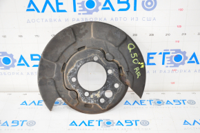 Brake Disc Cover Rear Right Infiniti Q50 14-20 Without Parking Brake Mechanism