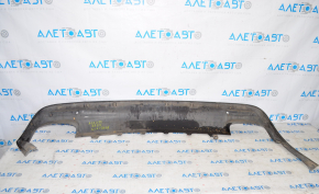 Rear bumper lip Toyota Avalon 13-18 3.5 for 2 pipes, structure, rubbed, torn, pressed