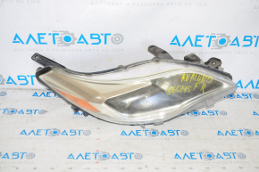 Headlight front right Toyota Avalon 13-16 bare halogen, for polishing