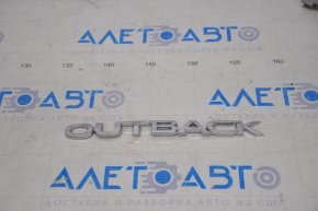 OUTBACK emblem for Subaru Outback 20-23 tailgate