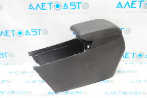 Central console armrest Mazda 6 13-15 prerest, black plastic, scratches