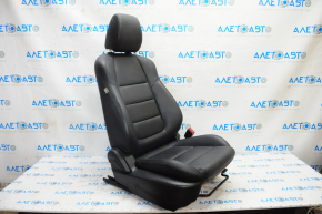 Passenger seat Mazda 6 13-15 with airbag, leather black, fur