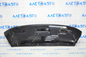 Front bumper lip trim Ford Escape MK3 17-19 rest, black, scratches, pressed