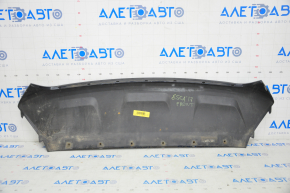 Front bumper lip trim Ford Escape MK3 17-19 rest, black, scratches, pressed