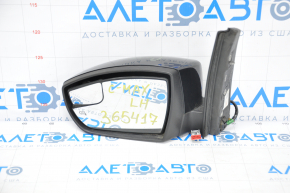 Side mirror left Ford C-max MK2 13-18 7 pins, turn signal, heated, black