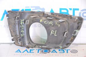 Left fog light frame Subaru Forester 14-18 SJ 2.0, chrome swelled
