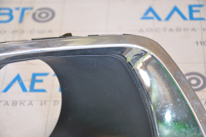 Left fog light frame Subaru Forester 14-18 SJ 2.0, chrome swelled