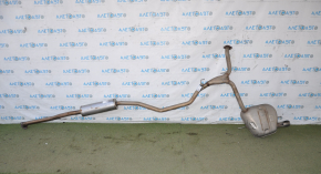 Exhaust line middle section with barrel Honda Accord 18-22 1.5T