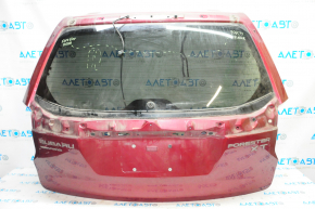 Naked trunk door with glass Subaru Forester 14-18 SJ, scratches on glass