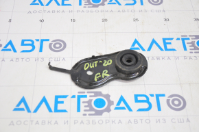 Upper right radiator cushion Subaru Outback 20-24 with bracket, rubber + metal