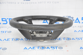 Naked steering wheel Ford C-max MK2 13-18 leather black, worn