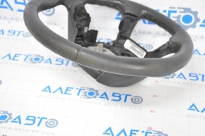 Naked steering wheel Ford C-max MK2 13-18 leather black, worn