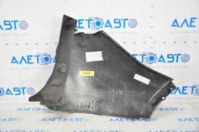 Rear bumper bare left Ford Escape MK3 17-19 rest, black
