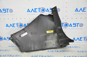 Rear bumper bare right Ford Escape MK3 17-19 rest, black