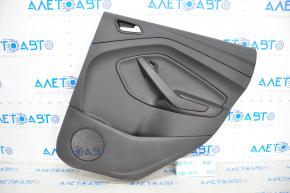 Door trim card rear right Ford Escape MK3 17-19 rest, black, gray handle, scratches